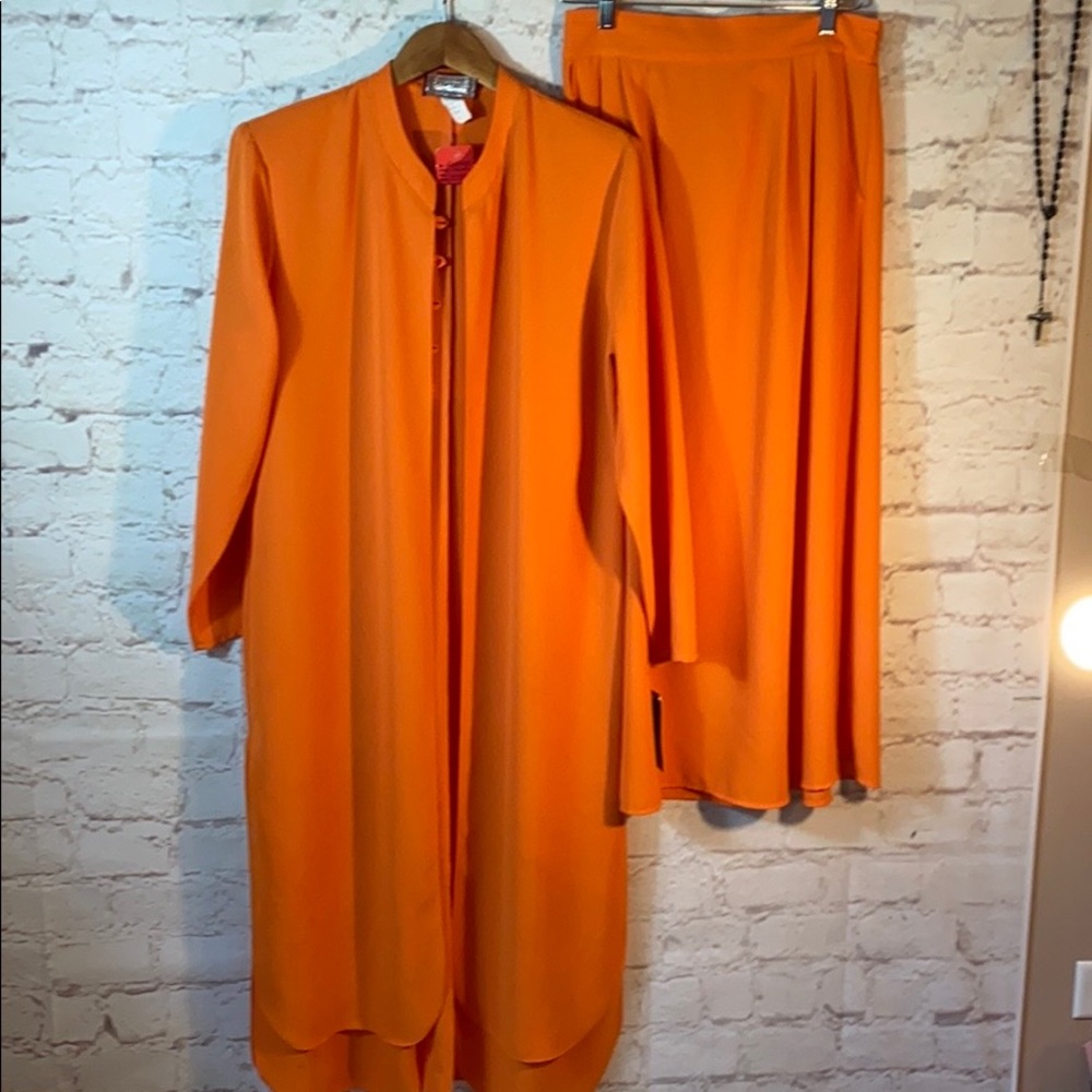 JACKIE & JULIAN BY FIRST LADY JACKET TOP/SKIRT